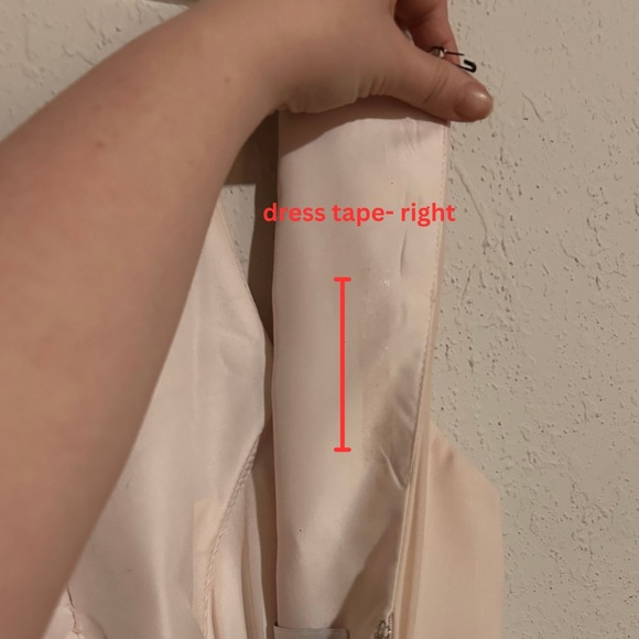 Azazie Bonnie Halter Dress Blushing Pink Size 8 - SEE DESCRIPTION - Picture 11 of 11